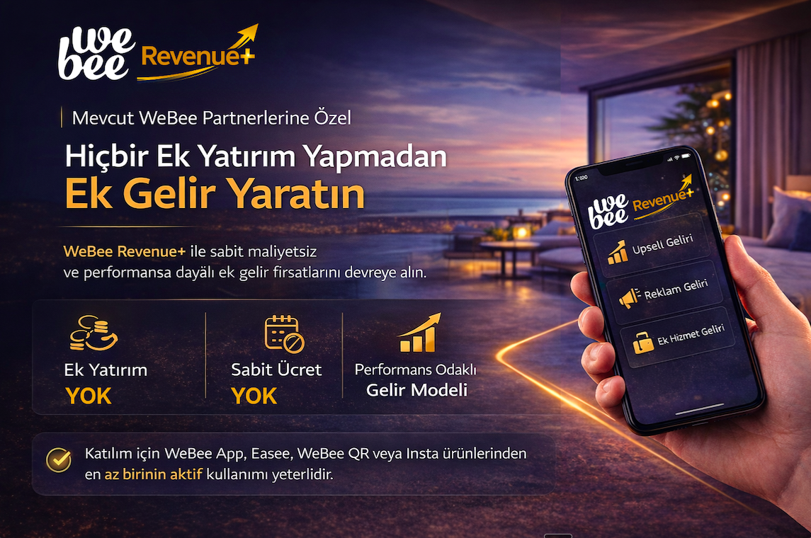 Oteller için gelir paylaşımlı ek satış