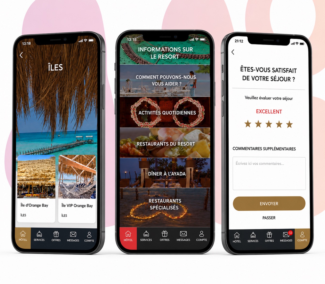 Application mobile client à la marque de WeBee Suite