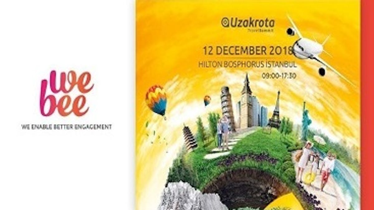 El equipo de WeBee asistió a la Cumbre de Viajes Uzakrota.