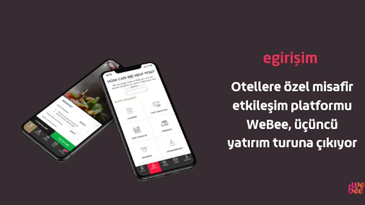 Misafir etkileşim platformu  WeBee, üçüncü yatırım turunda